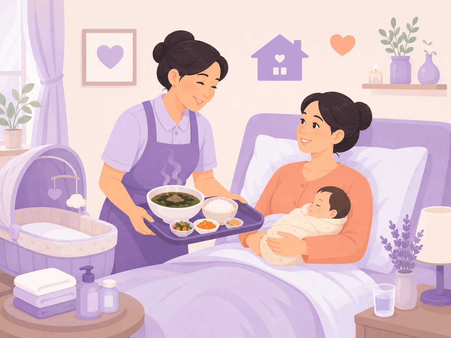 산모 케어 care visual